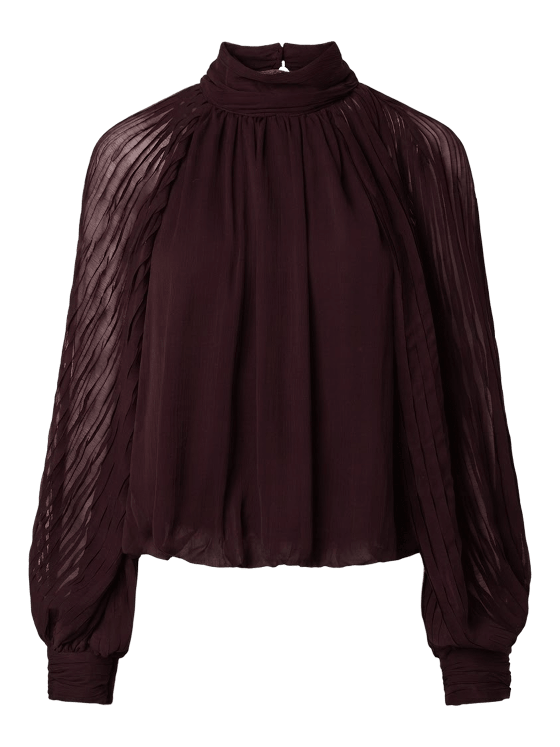YASOLERA Top - Maroon Banner - VERO MODA & VILA Bergvik